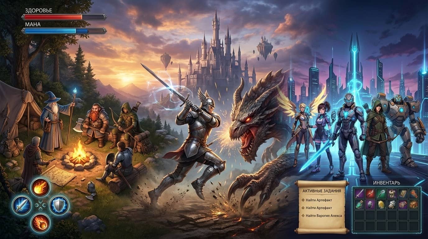 Что такое RPG игры